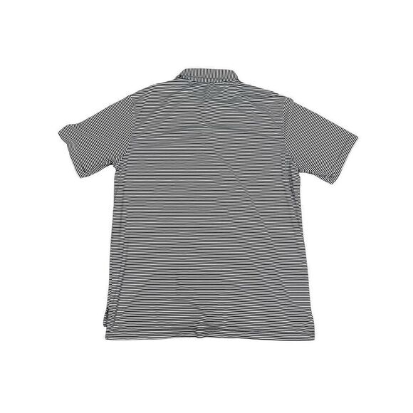 Peter Millar Summer Comfort Men’s XL Hemlock Performance Polo White/Black Stripe - Picture 2 of 10